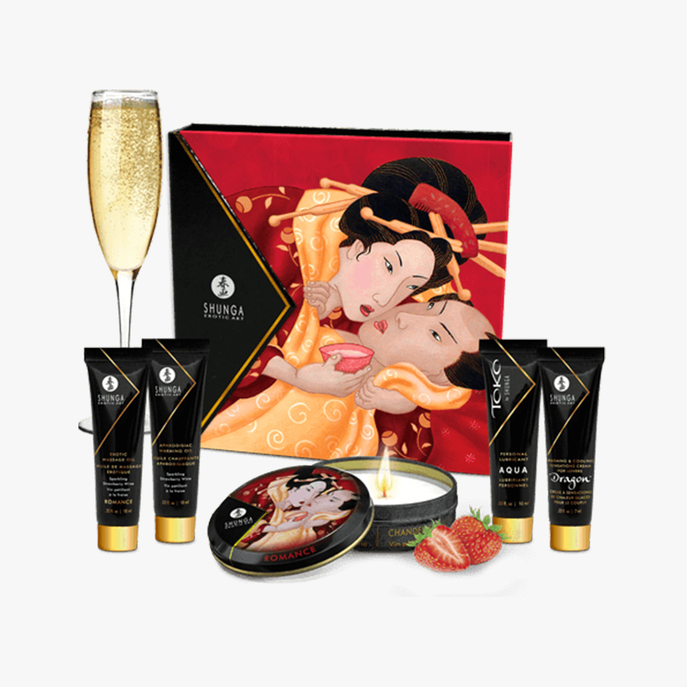 Kit Secretos de la Geisha Frutilla Shunga