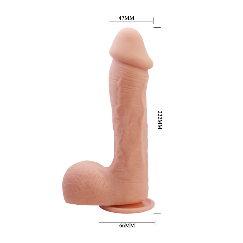 JOHNSON DILDO REALISTA SUPER SOFT 22 CM - Imagen 2